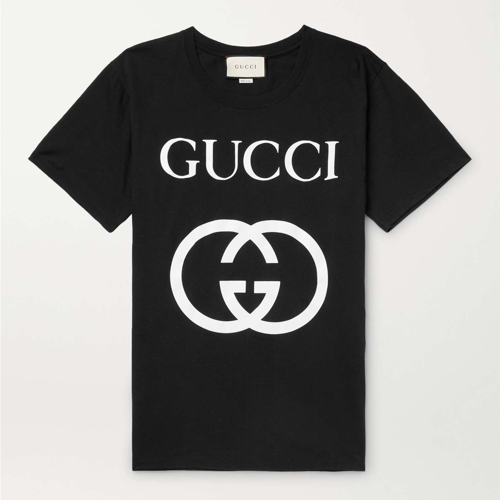 GUCCI OVERSIZE T-SHIRT WITH INTERLOCKING G
